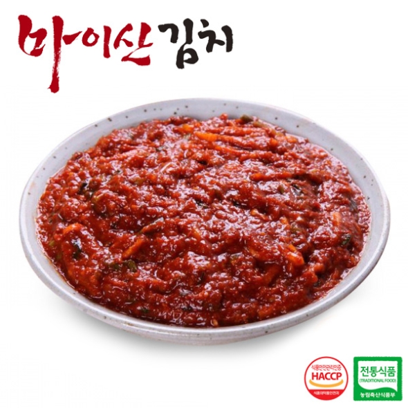 [예약배송] [한국농협김치] 전북대표 마이산 김장김치양념 4kg /도착일 지정