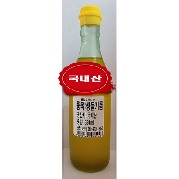 생 들기름 25년산 350ml 착한마음 아저씨쌀집