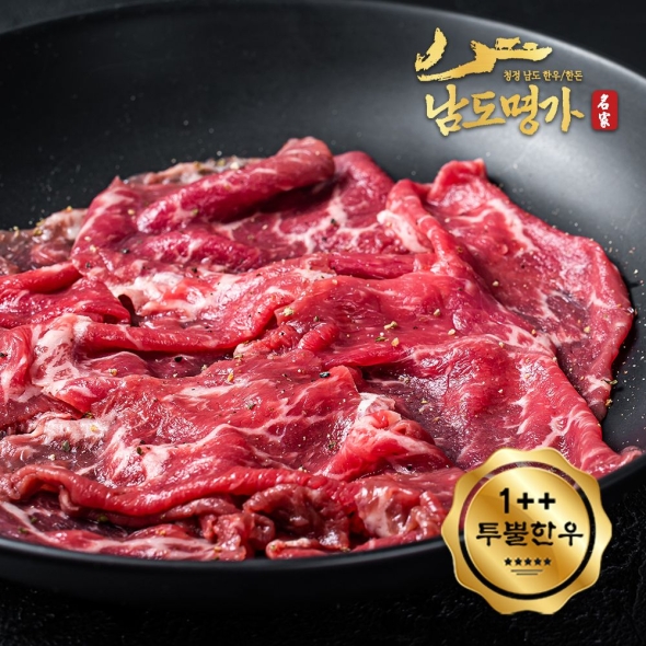 [남도명가] 1++등급 투뿔 한우 불고기 (300g/600g)
