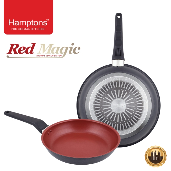 햄튼 레드매직 인덕션 프라이팬2종세트-A(HTR-24F28F)