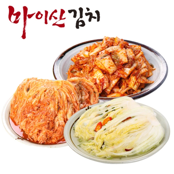 [한국농협김치] 전북대표 마이산김치 맛남3종1호(막김치/묵힌김치/백김치 각1kg)