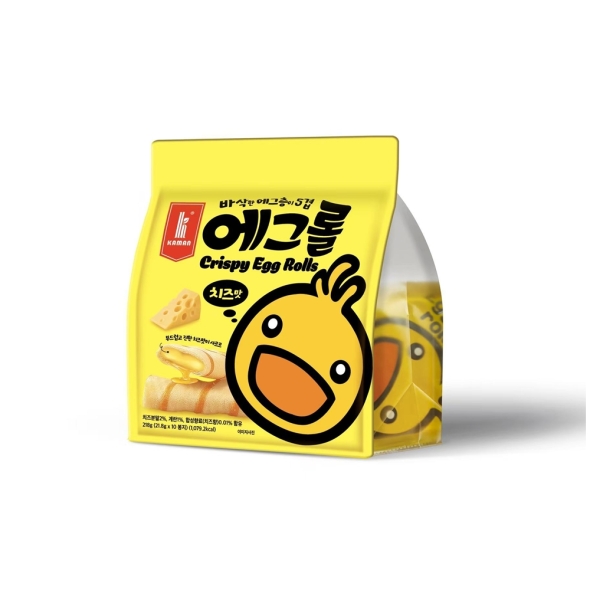 [만원의 행복] 에그롤 상하이과자 카만 중국과자 페스츄리 방부제제로 어린이간식 218g  계란맛