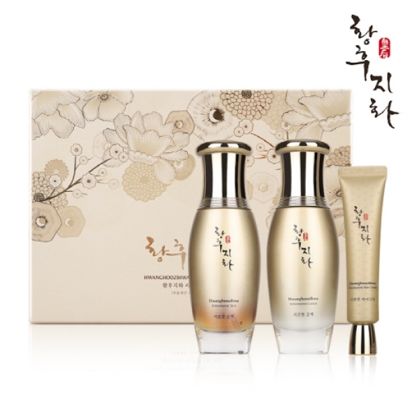 [황후지화] 리본연 3종 (수액 120ml+유액 120ml+아이크림 30ml+견본품 4종)