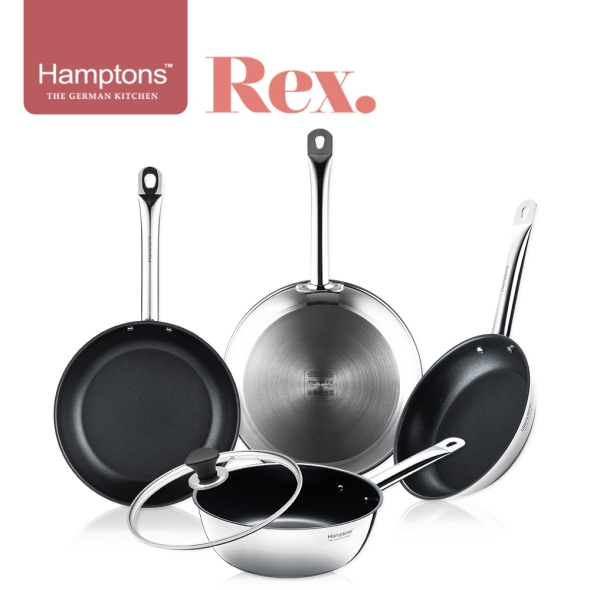 햄튼 렉스 스텐 인덕션 코팅 프라이팬4종세트(5P)(22F26F28F24W24G)
