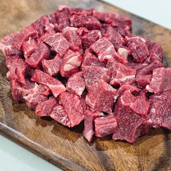 [청년미트] 1등급 한우 국거리 300g (냉동)