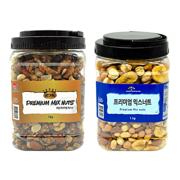 [굿모닝너츠] 로얄+실속 프리미엄 믹스넛 (2kg/4kg)