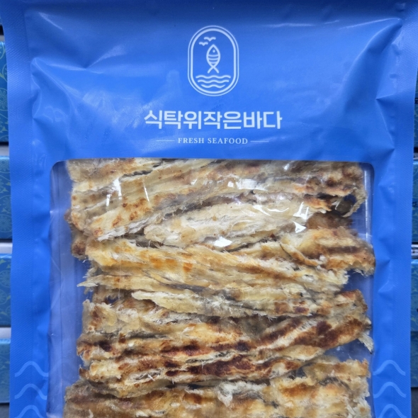 바다찬빛 아귀채 200g