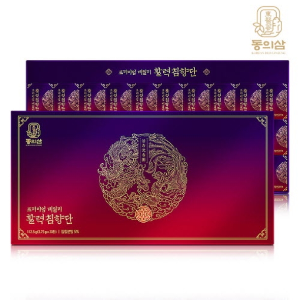 [동의삼] 프리미엄 데일리 활력침향단 (3.75g*30환)