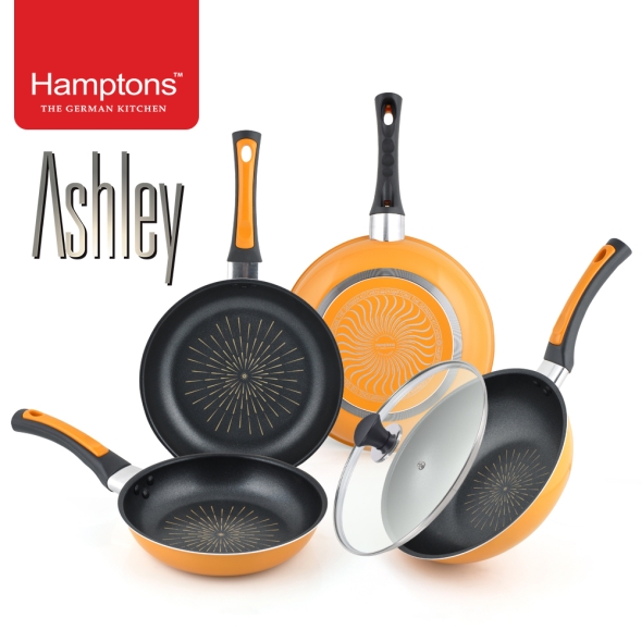 햄튼 애슐리 다이아몬드 프라이팬 4세트-B(5P)(20F26F28F26W26G)