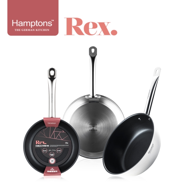 햄튼 렉스 스텐 인덕션 코팅 프라이팬3종세트-B(22F26F24W)