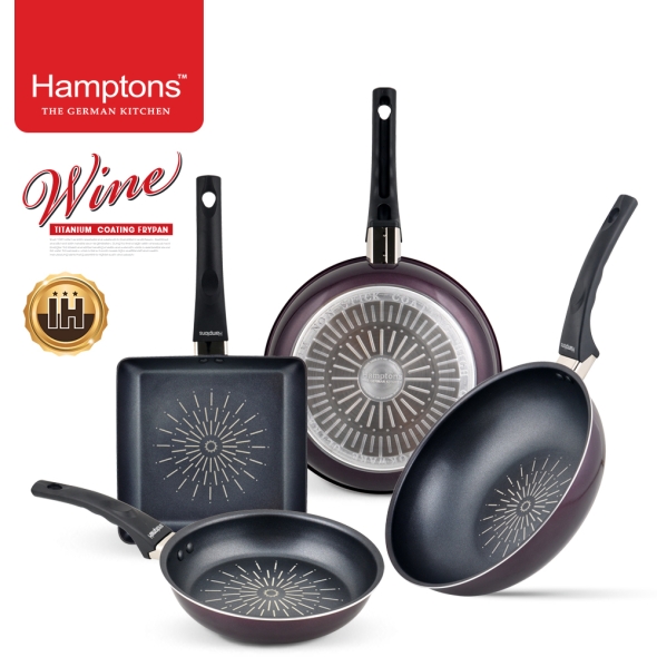 햄튼 와인 티타늄 인덕션 프라이팬 4종 세트-F(20F26F28W22SF)