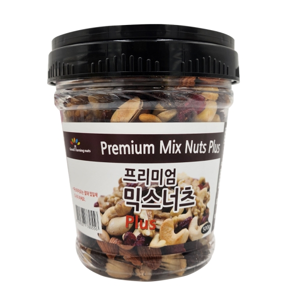 [굿모닝너츠] 프리미엄 믹스넛 플러스 (500g/1kg/1.5kg/2kg)