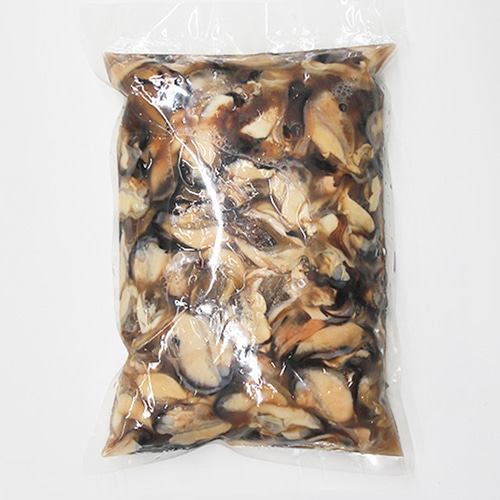 남해안 제철 홍합살 500g 당일손질 생홍합살