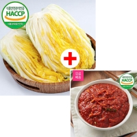 [예약배송] [강원도 고랭지_HACCP] 4차세척/속이꽉찬 절임배추 7kg+양념속 3kg
