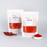 [문경현대방앗간]100%국산 고춧가루 500g(보통입자)