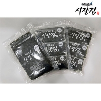 김 선물세트 3종 즉석구이김 바로군 시장김