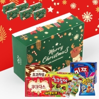 [간식대장] 크리스마스 그린(사각) 9종 (s0004)