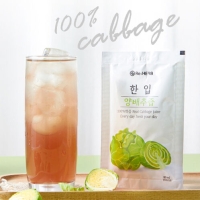 [한입] 100% 물 한방울 넣지않은 양배추즙 80mlx30포[1박스-3박스]