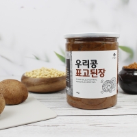 홍성엄마농부의 수제 우리콩 표고된장 450g / 1kg 유기농 콩과 표고버섯 직접재배