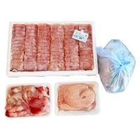 [낭만홍어회] 손질한마리세트 흑산도홍어 숫홍어 4kg 홍어애 탕감 삭힌삼합