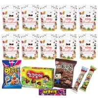 [간식대장] 크리스마스 장난감 파우치 6종_10set (s0001)