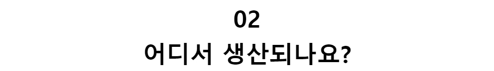 02어디서 생산되나요?